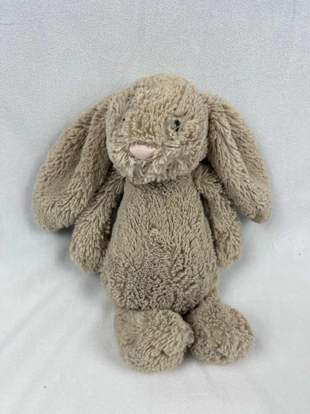 Jellycat London Bashful Bunny Beige Medium 12" Soft Plush Toy Classic Rabbit